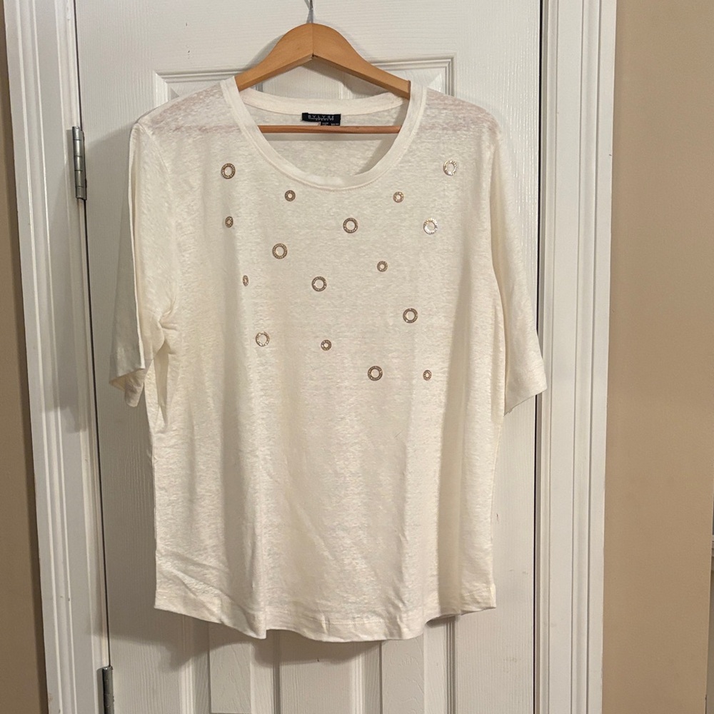 Bylyse Spenaro 100% Linen Top